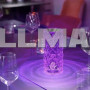Настольная Led лампа ночник RGB Crystal Rose сенсорная